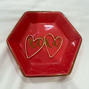 Kendra Scott Heart Shaped Hoops